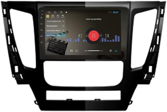 Андроид 10 Авторадио Автомобилната Навигация Стерео Мултимедиен Плейър GPS Радио 2.5 D Сензорен Екран Formitsishi Pajero Montero Sport -2019 Четириядрен процесор, 1 GB оперативна памет, 1