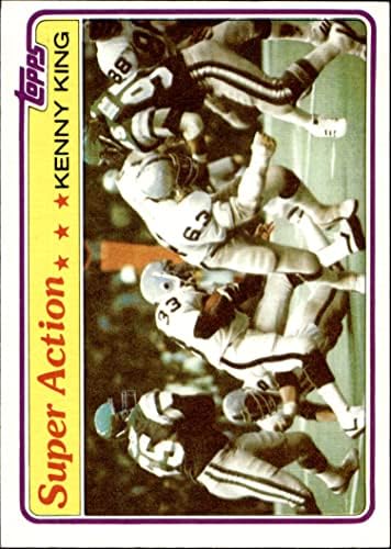 1981 Topps 234 Супер Екшън Кинг Кени Окланд Рейдерс (Футболна карта) в Ню Йорк Рейдерс Оклахома