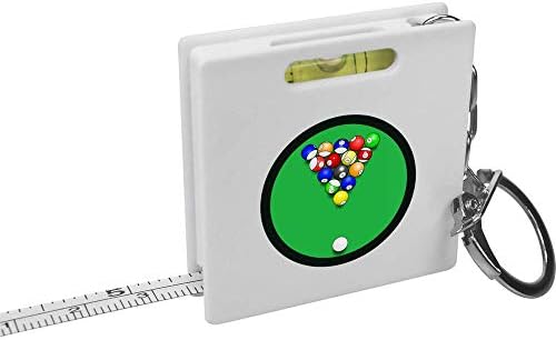 Рулетка за ключове Azeeda Билярдни топки /Инструмент за измерване на нивелир (KM00017291)