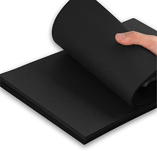 30 Листа на черен картон с Дебелина 8.5 x 11 инча от черен картон, Хартиена заготовки от хартия за производство