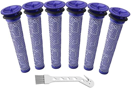 Colorfullife 8 + 1 Опаковка Сменяеми Предмоторных филтри за Безжични прахосмукачки Дайсън V6, V7, V8, DC58, DC59,