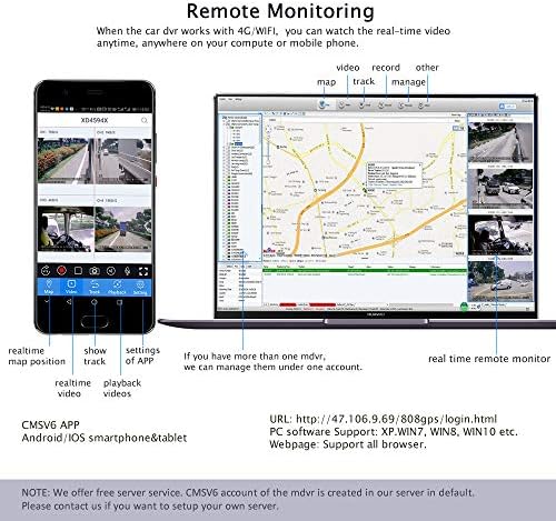 JOINLGO 8-Канален GPS проследяване на 4G WiFi 1080N HDD Mobile Автомобилен видеорекордер MDVR Видеорекордер в реално