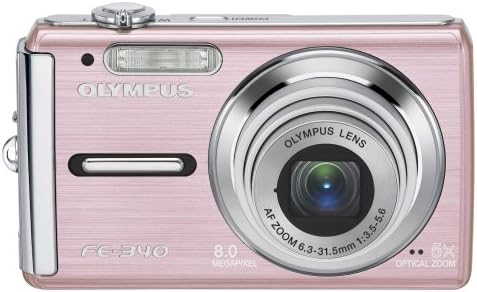Цифров фотоапарат Olympus FE-340 8 Mp с 5-кратно оптично увеличение (розов)