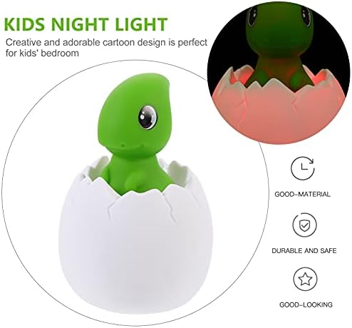 Toyvian Динозавър лека нощ Сензорно Управление Силикон лека нощ Детски Нощни Лампи USB Акумулаторна Светодиодна Лампа за Детска