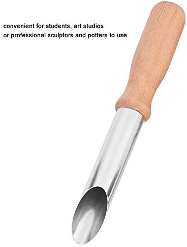 Инструмент за извайване 4 Различни размери, Лесен за употреба Нож за утайка с кръгла дупка, Практичен за художествени студия, Грънчари, професионални скулптори, сту