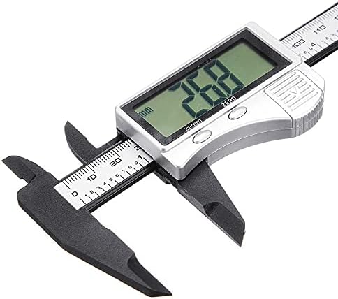 XDCHLK 0-150 мм LCD Цифров Штангенциркуль Електронен Пластмасов Штангенциркуль Измервателни Инструменти с нониусом