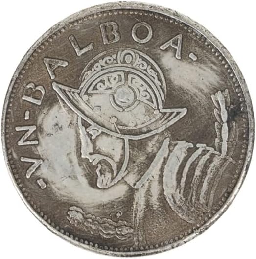Република Панама 1934 Сребърен долар Чуждестранна валута Сребърни Кръгли Антични монети Колекция от Антични монети Океана