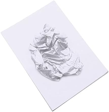 Бяла Подвижния хартия с Орхидеи Анди, 100ШТ Насипни Цигарена хартия за Подарък опаковки, Опаковъчна Хартия за Сватби, на Деня