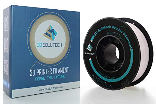 3D Solutech - Готови ЗА ПЕЧАТ Истински бял 3D принтер Премиум-клас от PLA нажежаема Жичка 1,75 мм, точност +/- 0,03