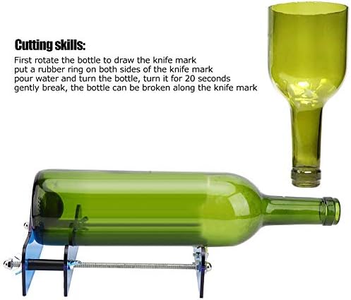 Нож за Стъклени бутилки BORDSTRACT един елмаз за Бутилки, Нож за бутилки и един елмаз, Инструмент За рязане