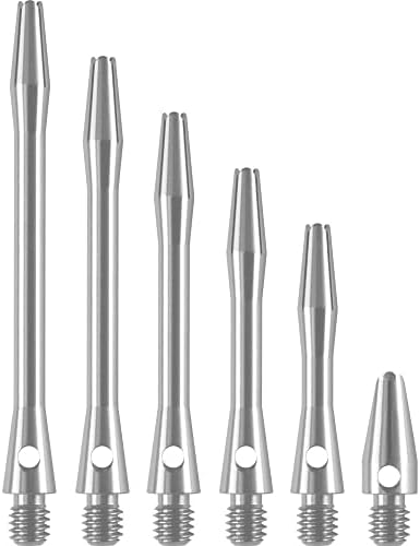 Метални пръти за стреличките DESIGNA DARTS | 3 Комплект метални пръти от анодизиран алуминий, с Различни размери и цветове