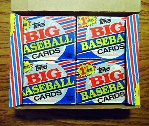 1988 Topps Big Baseball Series 1 Кутия комплекта търговия с карти - 36 групи от по 7 карти