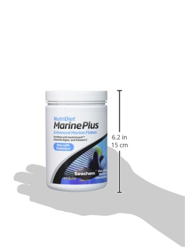Люспи Seachem NutriDiet Marine Plus - пробиотическая формула храна за риби с добавяне на екстри, 100 г