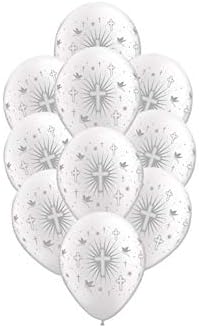 Комплект от 10 Латексови балони Cross & Doves 11 за парти