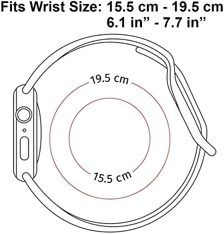 IKIKI-TECH е Съвместим с каишка на Apple Watch 42 мм 44 мм 45 мм на 49 мм (фигура с участието на кучета), Заменяеми Мек Силиконов Спортен Гривна за iWatch Series 8 7 6 5 4 3 2 1 Ultra SE