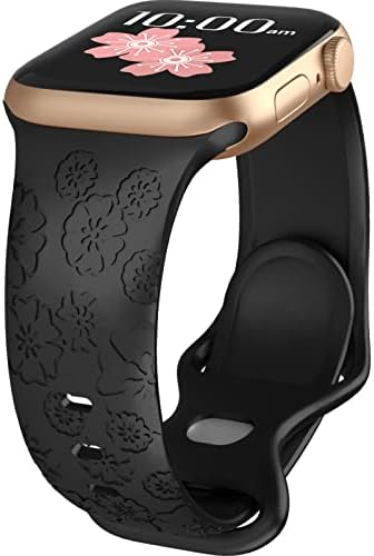 Arsfit 3 опаковки ленти с надпис, Съвместими за Apple Watch Band 38 мм 40 мм 41 мм серия 8,3 D с гравиран във формата