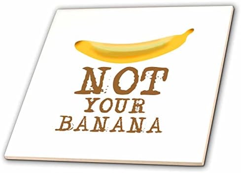 3 Нарисувайте картина жълт банан. Забавен текст, а не да си бананови плочки (ct_351407_1)