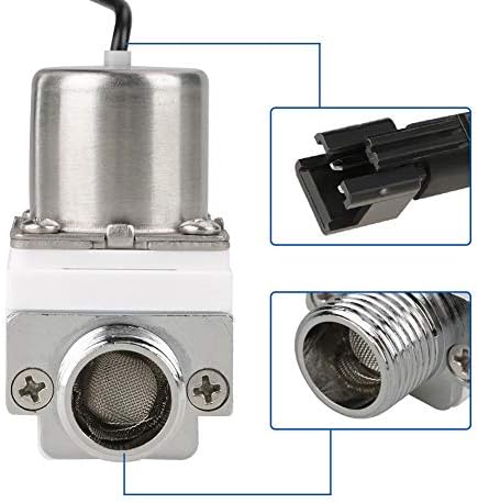Електромагнитен клапан за вода, Пластмасовите Електромагнитен клапан dc 4,5 По 1/2, за Автоматично управление на Водопровод,