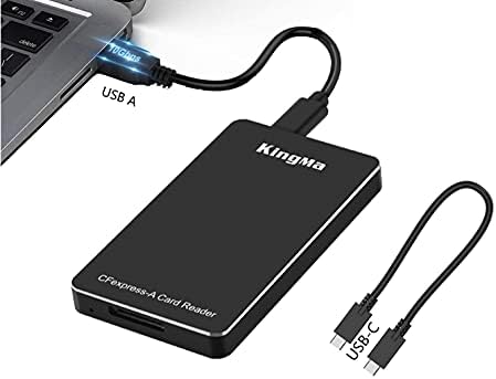 Четец за карти USB CFexpress Type B, Преносим Квадратен Адаптер за карта с памет, 10 Gbit/s, Съвместим с интернет