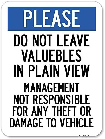 Моля, не оставяйте ценни вещи в предвид, Администрацията не носи отговорност за никаква кражба или повреда на превозното
