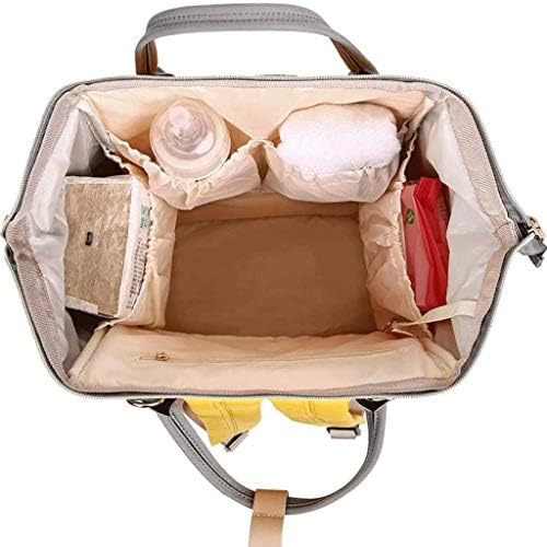 Преносима модерна чанта за майките, раница за мама за мама и бебе, Суперлегкий женски раница с голям капацитет (Цвят: бял-Динозавър