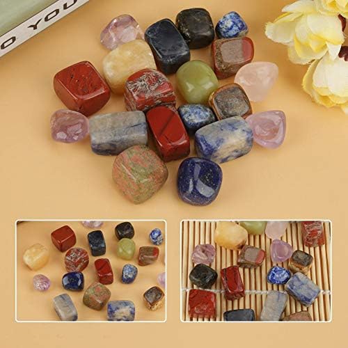 Натурален Мини-Точков Кристални Камък 100 грама Смесени Цветове Каменна Бебе Щастливо Изцеление Разнообразни Камъни