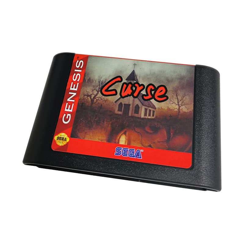 Curse-Игрален касета - Електронни игри 16-Битова игрална карта MD за версии PAL и NTSC