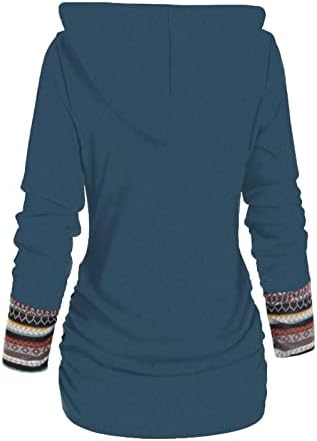 NOKMOPO/ Дамски Пуловер за есента и зимата Рокля с Трапецовидна форма, в ивица, Расклешенное, мек силует, Роклята е с дълъг ръкав за жени