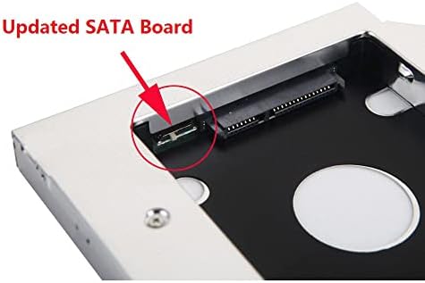 Нов SATA 12,7 мм 2-ри HDD и SSD Твърд Диск Caddy Frame Тава за Sony Vaio VPCF236FMEHEH23FD VGN-FW5ZRF
