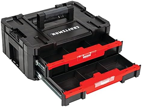 Пластмасова кутия за инструменти ЗАНАЯТЧИЙСКА С чекмеджета, Организатора и място за съхранение (CMST17804)
