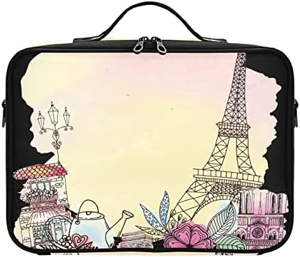 RPLIFE Paris Поздравителна Картичка, Подвесная Пътна Чанта за Тоалетни Принадлежности за жени и Мъже, Големи Козметични Чанти за Грим с една Кука