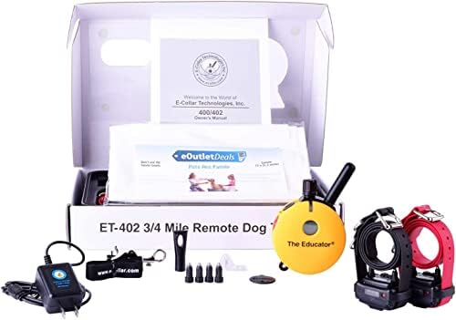 Електронен нашийник за Educator ET-400 / ET-402 за дресура на кучета с дистанционно управление - Радиус на действие