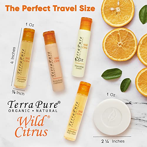 Terra Pure Wild Citrus | Универсален комплект за 1 покупки | Набор от проби (5 бр)