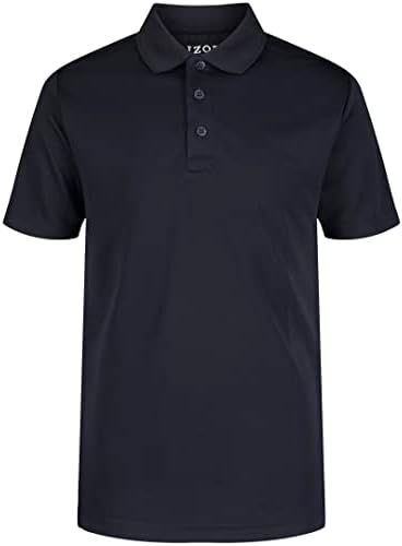 Адаптивни риза поло с къс ръкав за момчета IZOD, Изкуствени Копчета на велкро, Влагоотводящий материал