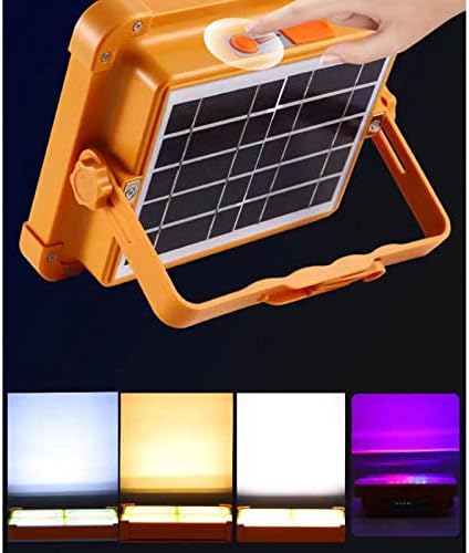 Yunnyp Слънчева светлина Открит Къмпинг Осветление за Водоустойчиви 15000 ма Слънчева Батерия и USB Акумулаторна