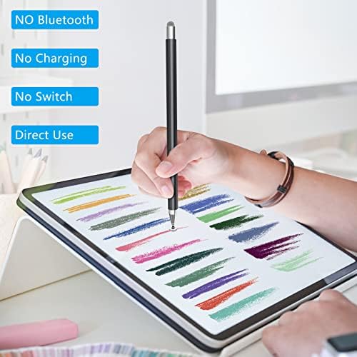 Stylus писалка SENKUTA за сензорни екрани, Планшетная дръжка 2 в 1, Писалка-молив за Apple iPad/ iPhone/ Таблет / Android / Samsung / Microsoft / Surface За Всички Капацитивни сензорни екрани