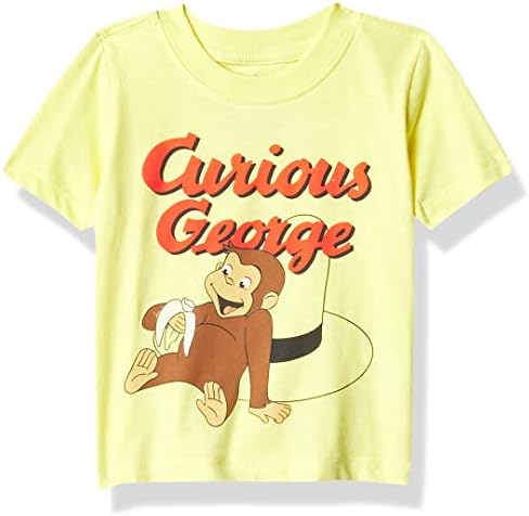 Тениска с къс ръкав Любопитни George Boys Classic Pose