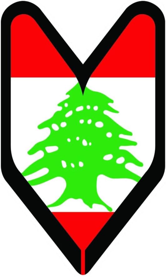 Стикер Върху Иконата Ливанского водача Самоклеящийся Винил Лист вакабы soshinoya Lebanon LBN LB - C2002 - стикери