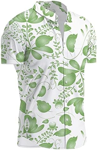 2023 Нови Комплекти Мъжки Хавайски Ризи с Потребителски Логото, Ежедневни, Плажни Ризи с Копчета с Къс Ръкав и Къси панталони