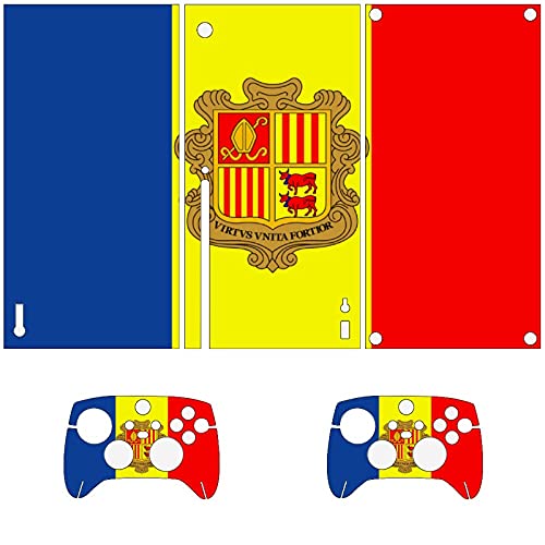 Знаме на Андора Скинове за конзолата Xbox серия X И контролер Vinyl Стикер се разкъсва кожата (Xbox X серия)