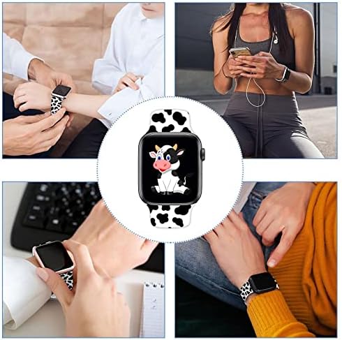 Каишка за часовник Съвместим с Apple Watch 38 мм 40 мм 42 мм 44 мм Гривни Силикон Взаимозаменяеми Каишка за Умни Часа iWatch