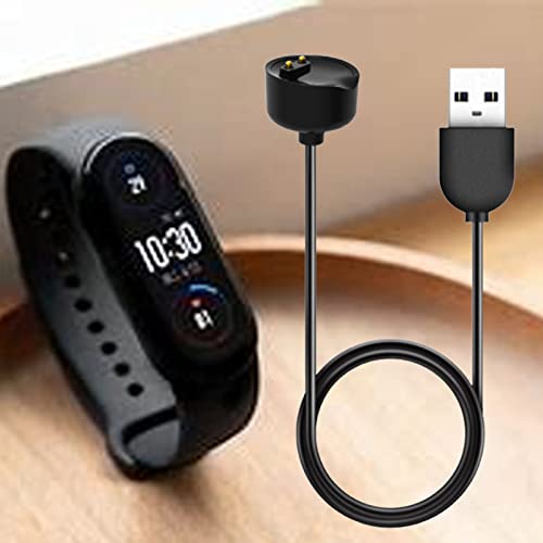 Магнитен кабела на Зарядното устройство Dilwe, Замяна за Xiaomi Mi Band 5 6 7 NFC Smartwatch USB-Кабел за зареждане, Здрав и надежден USB-кабел, Кабел за бързо зареждане Amazfit Band 5 3,3 фута