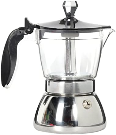 Tea Hemoton Кафемашина С Капкомер за наливания кафе Видим кана за Кафе и За Ръчно Приготвяне на Потребителска кана за