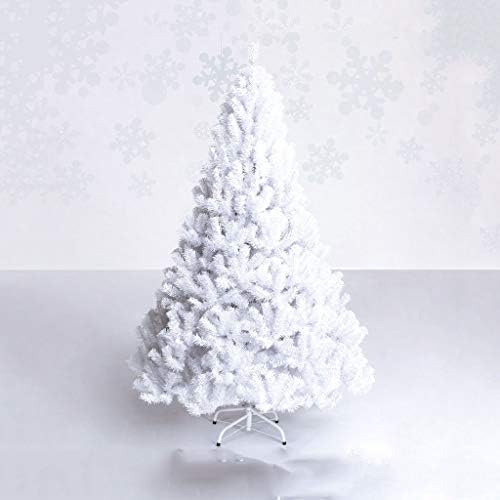 PDGJG Празнични Вечерни Аксесоари Бяла Коледно Дърво за Украса на дома Дългогодишна PVC Дядо коледа-коледна Елха Детски Коледни