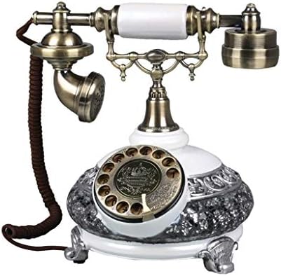 n/a Стационарен Ретро Телефон От Смола За Домашния офис, Стара Творческа личност (Цвят: A)