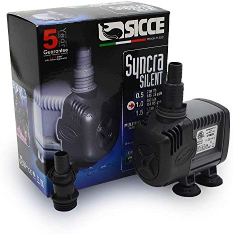 Универсална помпа SICCE Syncra Silent 5.0, предназначен за прясна и морска вода