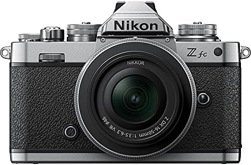 Беззеркальный цифров фотоапарат Nikon Z фк с обектив 16-50 мм (черно, 1675) В комплект с SD-карта Extreme