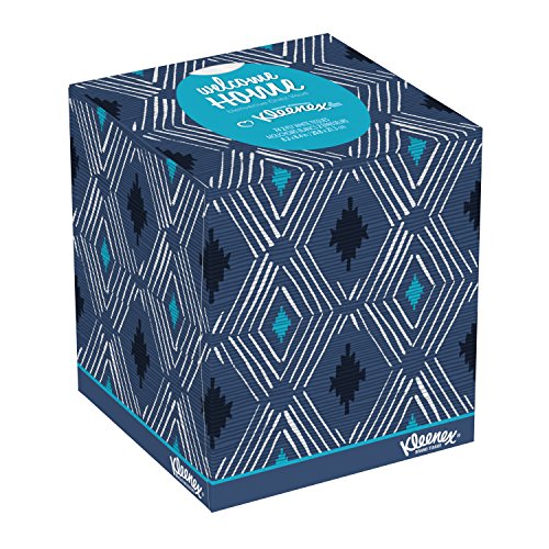 Кърпички за лице хартиени кърпички Expressions, Кубическая кутия, 74 части (1 опаковка)