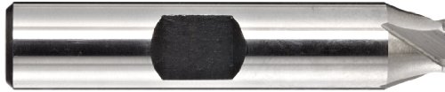 Торцевая fresa от бързорежеща стомана YG-1 E1039 (HSS) с Квадратна чучур, Джолан Weldon, Без покритие (блестяща)