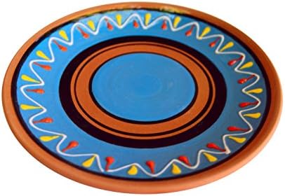 Набор от Маруля Чинии Cactus Canyon Ceramics от Испанска Теракота от 5 теми, Многоцветен